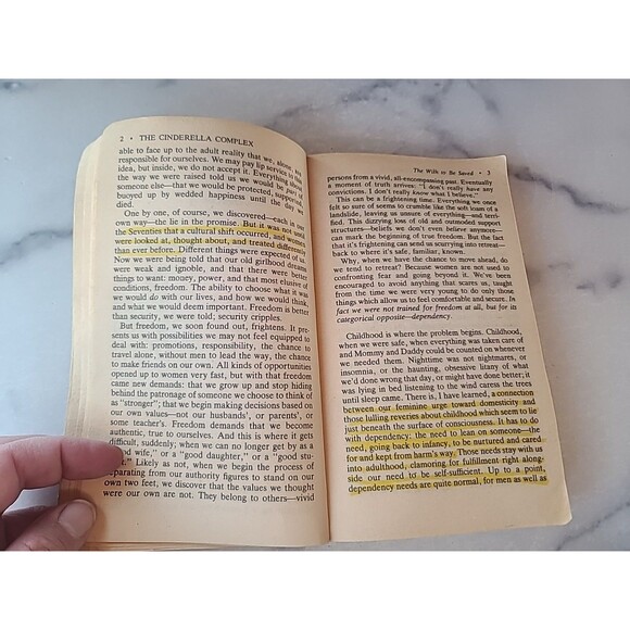 The Cinderella Complex by Colette Dowling (1982, Paperback) Women's Hidden Fear - Picture 8 of 10